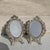 Metal Matching Art Nouveau French Photo Frames - A Pair of 2 For Sale - Image 7 of 8