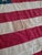 Early 20th C Cotton American Flag With Patina For Sale - Image 13 of 18