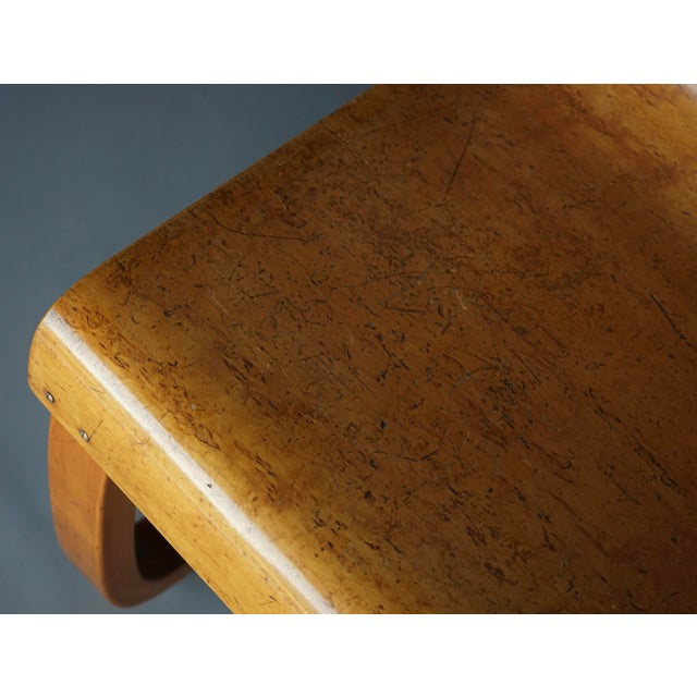 Vintage Model No.21 Chair with Karelian Birch Seat by Alvar Aalto, 1933 For Sale - Image 16 of 18