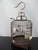 19th Century Very Sweet Chinese Wood Bird Cage Carved Tokens Pots & Porcelain Pots For Sale - Image 5 of 18