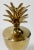 Late 20th Century Vintage Hollywood Regency Style Lidded Brass Pineapple Urn For Sale - Image 5 of 8