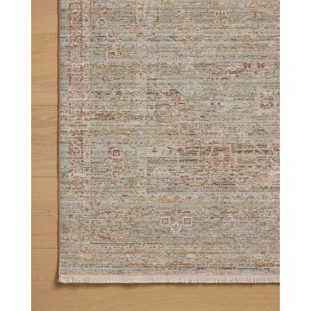 2020s Chris Loves Julia x Loloi Ida Spa / Sunrise 2'-3" x 3'-10" Accent Rug For Sale - Image 5 of 6