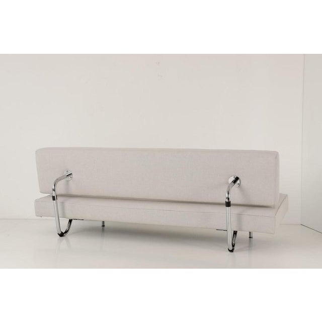 Light Grey Daybed by Ernst Ambühler, Switzerland, 1957 For Sale - Image 5 of 11
