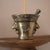 Solid Brass Apothecary Theme Mortar, 5" tall
