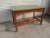Vintage Adjustable Top Oak Drafting Table For Sale In Houston - Image 6 of 10