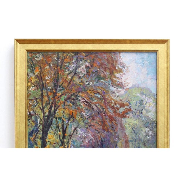 Marie de Nivouliès de Pierrefort, Le Jardin du Luxembourg, 1910, Oil on Canvas For Sale - Image 5 of 18