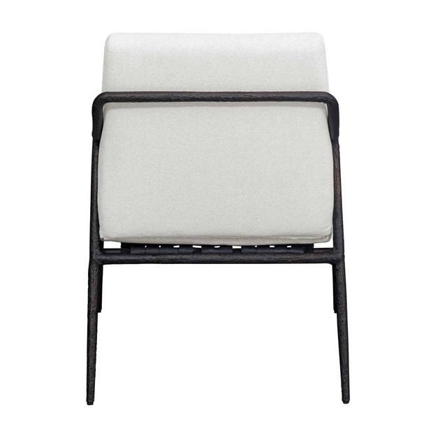 Thayer Outdoor Upholstered Lounge Chair For Sale - Image 11 of 13