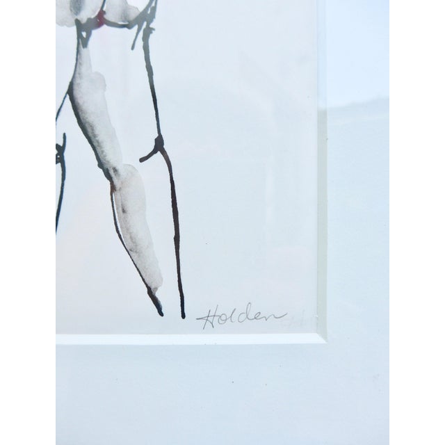 PRICE REDUCED: Over 21 people have "liked" this painting, be the one to own it or give it as a gift! Ink drawing on heavy...