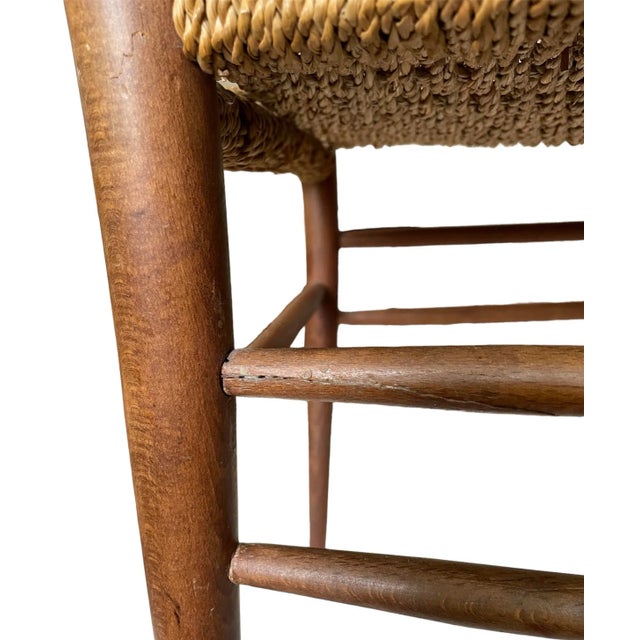 Midcentury Ladder Back Chair For Sale In Chicago - Image 6 of 7