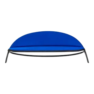 1957 Saturn Sofa by Gaston Rinaldi for Rima, Italy, Maharam Blue Divina Melange