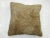 Contemporary Beige Turkish Rug Pillow, 1'5'' X 1'6'' For Sale - Image 3 of 3