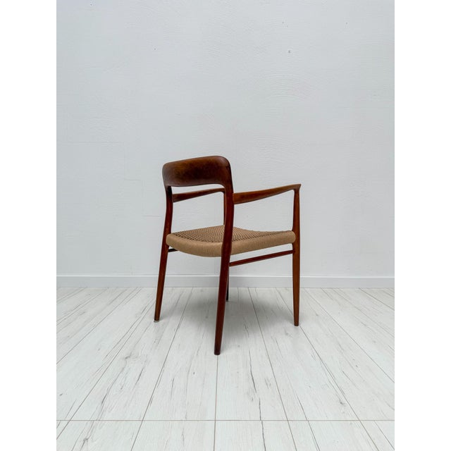 Beautiful danish model 56 armchair designed by niels otto møller and produced by j.l. Møllers møbelfabrik during the...