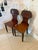 Hollywood Regency Antique Regency Carved Mahogany Hall Chairs, 1860, Set of 2 For Sale - Image 3 of 12