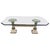 Vintage Cast Iron and Glass Flower Coffee Table, 1960s For Sale - Image 10 of 10