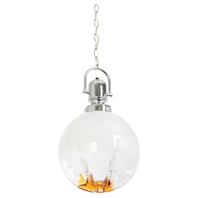 Sputnik Murano Ball Pendant Light from Veart, Italy, 1970s For Sale - Image 10 of 10