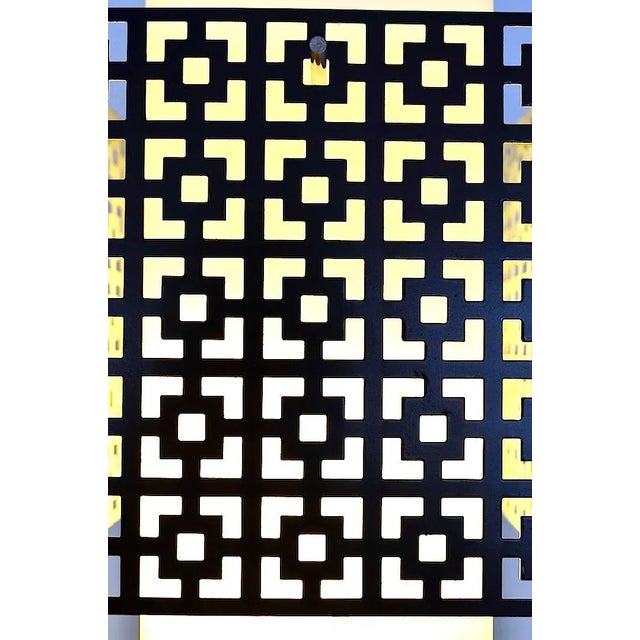 1960s Black & White Pendant Lamp, 1960s For Sale - Image 5 of 7