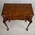Antique Early 20th Century English Edwardian Figured Walnut Side Table For Sale - Image 11 of 12