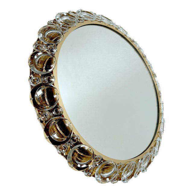 Large Illuminated Mirror from Palwa, 1960s For Sale