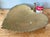 Metal Vintage Large Brass Leaf Tray For Sale - Image 7 of 12