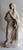 Italian Saint Sculpture in Carrara Marble, 20th Century For Sale - Image 6 of 7