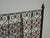 Vintage French Country Wrought Iron Fireplace Screen With Finials For Sale - Image 14 of 16
