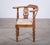 Vintage Danish Oak Corner Chair, 1940s For Sale - Image 3 of 11