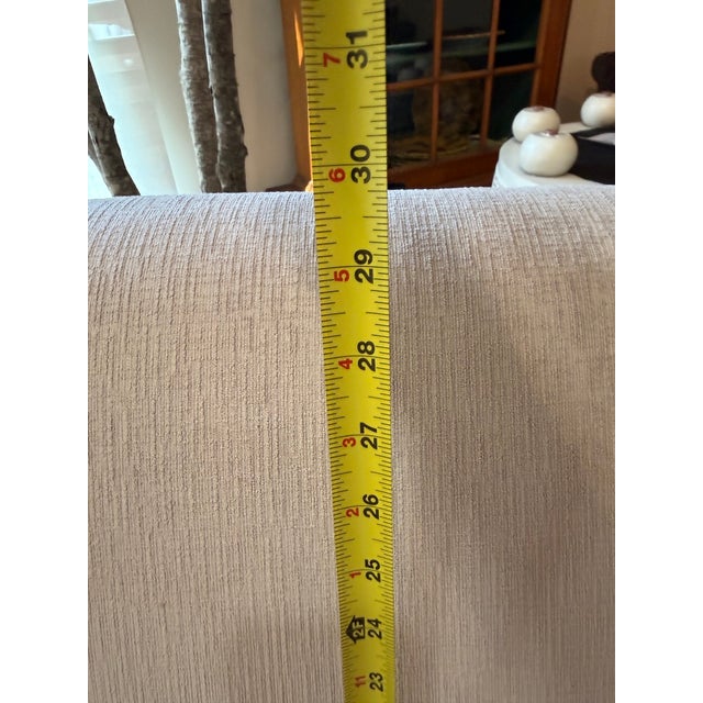 Custom Wing Back Chairs With Nail Head Trim by Sam Moore For Sale - Image 14 of 15
