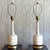 1960s Pair of MidCentury Brass and Ceramic Table Lamps For Sale - Image 4 of 5