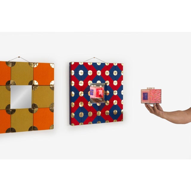 Alexander Girard Wall Mirror for Textiles & Objects 1961 For Sale - Image 10 of 11