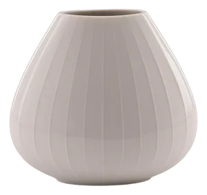 Oval German White Porcelain Vase by H&C Selb Bavaria Heinrich, 1960s