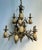 Hollywood Regency Vintage Boho Pineapple Chandelier For Sale - Image 3 of 12