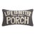 Life Is Better On The Porch Hook Pillow, 22" x 12" For Sale