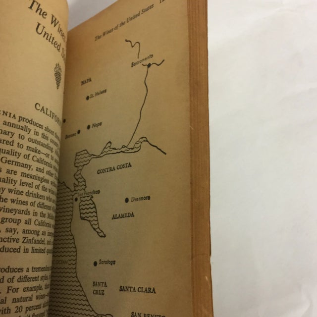 Cream Vintage Wine Themed Books - A Pair For Sale - Image 8 of 10