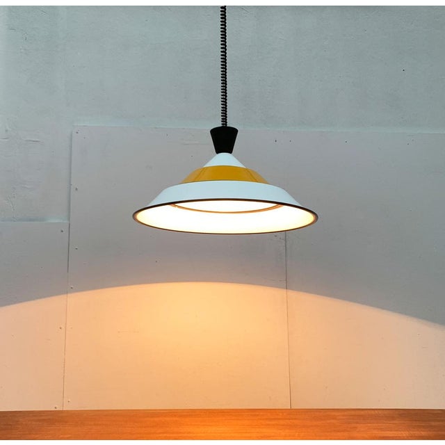 Mid-Century Space Age Italian Pendant Lamp, 1960s For Sale - Image 14 of 18