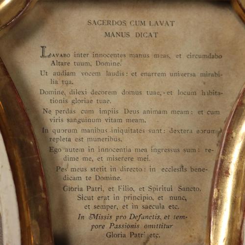 Antique Neo-Baroque Altar Cards in Carved Wood, Italy, 19th Century, Set of 3 For Sale - Image 10 of 16