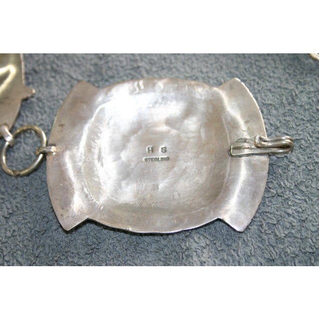 1990s 1990s Navajo Concha or Concho Belt - Bears - Herman Smith For Sale - Image 5 of 9