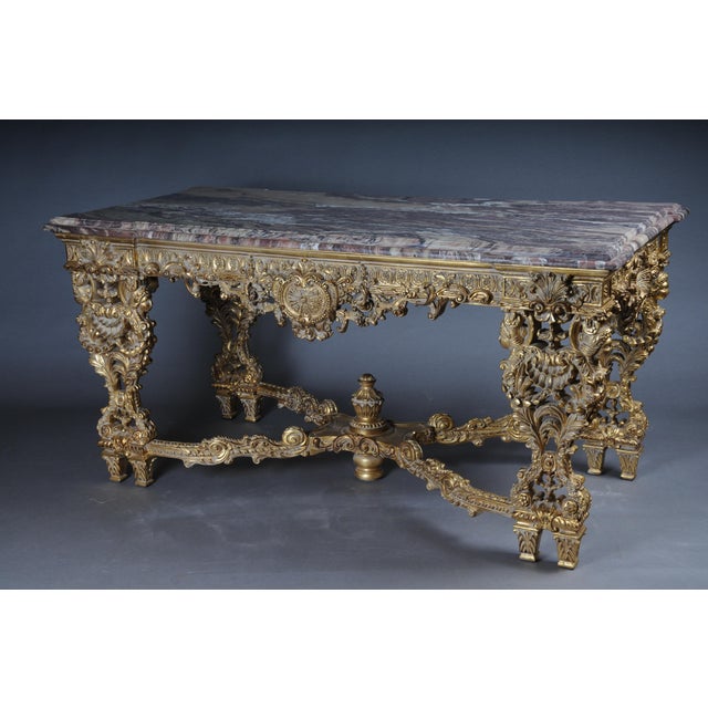 Coffee Table attributed to Francois Linke For Sale - Image 11 of 18