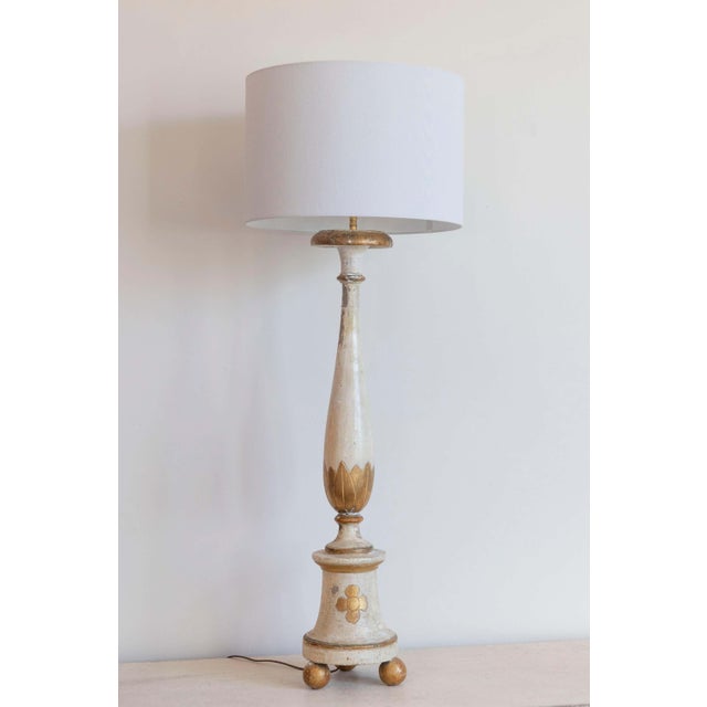 This exquisite 18th-century French table lamp is a masterful example of Louis XVI-era craftsmanship, originally crafted as...