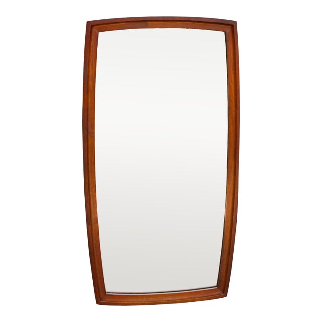 Mid-Century Modern Broyhill Brasilia Style Wall Mirror For Sale