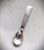 Metal Antique English Classic Silver Art Deco Salt Spoon For Sale - Image 7 of 11