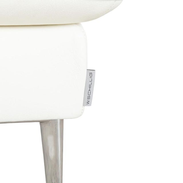 Leather Ottoman from Willi Schillig For Sale - Image 6 of 11