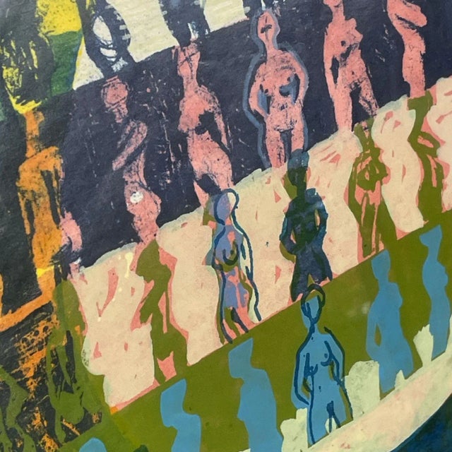 1969 Original Psychedelic Screenprint Ralph’s Bubble Machine Signed Logan For Sale - Image 6 of 12