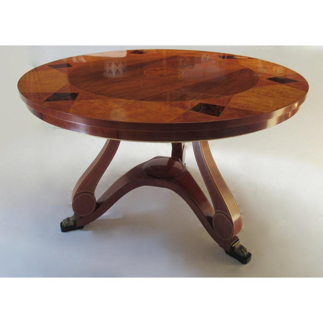 John for Baker Furniture Art Deco, English Regency Round