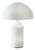 Small Atollo White Glass Table Lamp by Vico Magistretti for Oluce For Sale