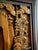 Striking Vintage Chinese Teak Relief Carving Wall Panel Chinoiserie Hollywood Regency Asian Wall Sculpture For Sale In Los Angeles - Image 6 of 12