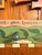 Green Sticks Sarah Grant 1997 Folk Art 36” Coat Rack Wall Hooks Hand Painted For Sale - Image 8 of 11