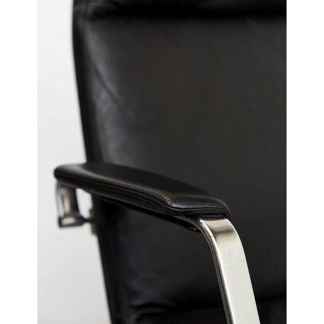 Black FK86 Chair by Fabricius & Kastholm, 1960s For Sale - Image 8 of 17