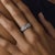 This elegant contemporary Marina B diamond ring is a sophisticated design from the 2020’s, featuring 51 round brilliant...