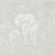 Harlequin Kinabalu Wallpaper in Silver - a Sample For Sale