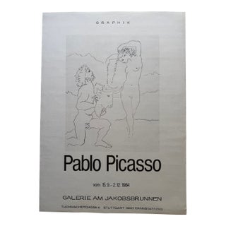 Pablo Picasso Galerie Am Jakobsbrunnen, 1984, Printed in Germany For Sale
